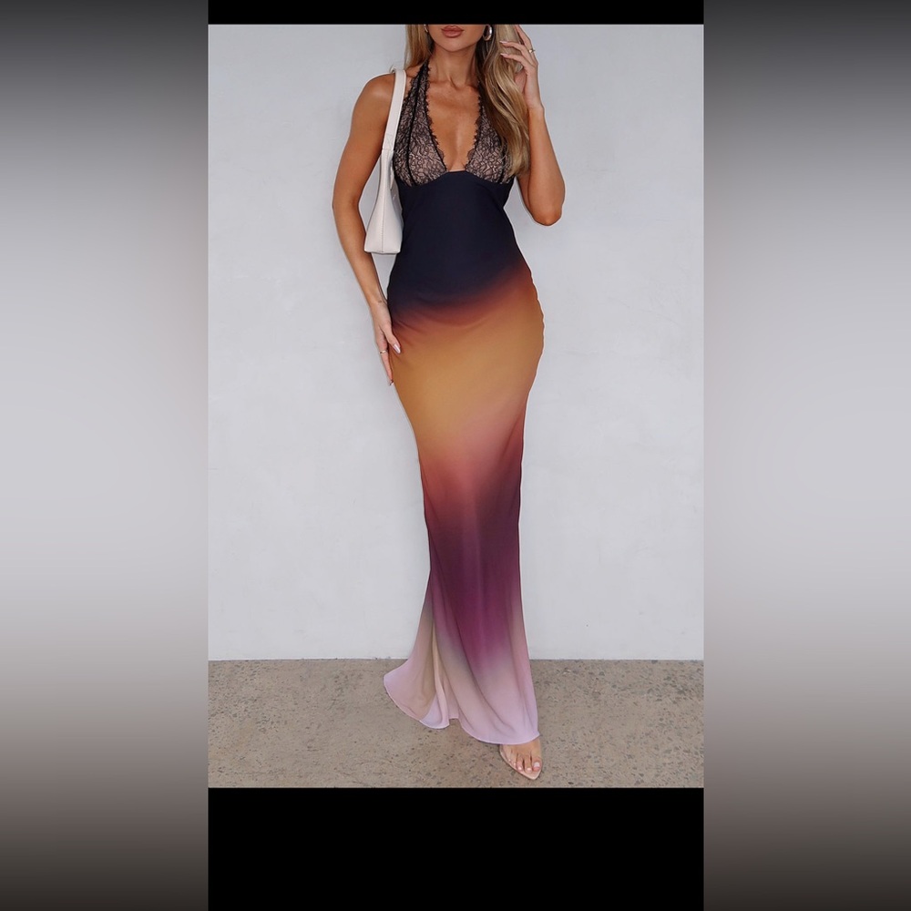 Beyond the stars maxi dress - white fox boutique